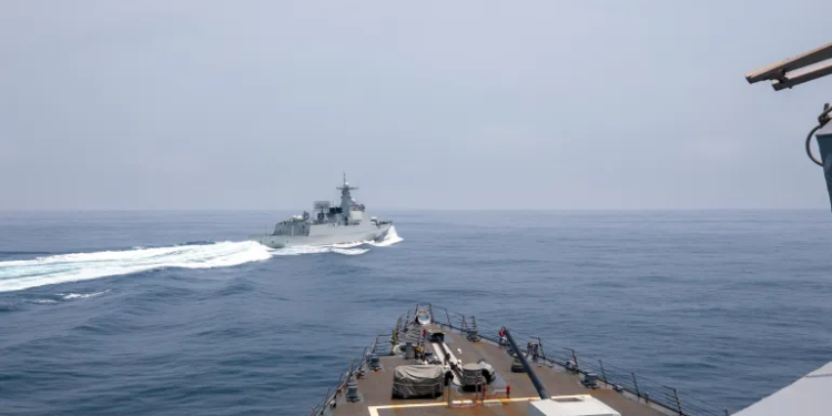 Chinese military monitored US ships crossing Taiwan Strait: Report