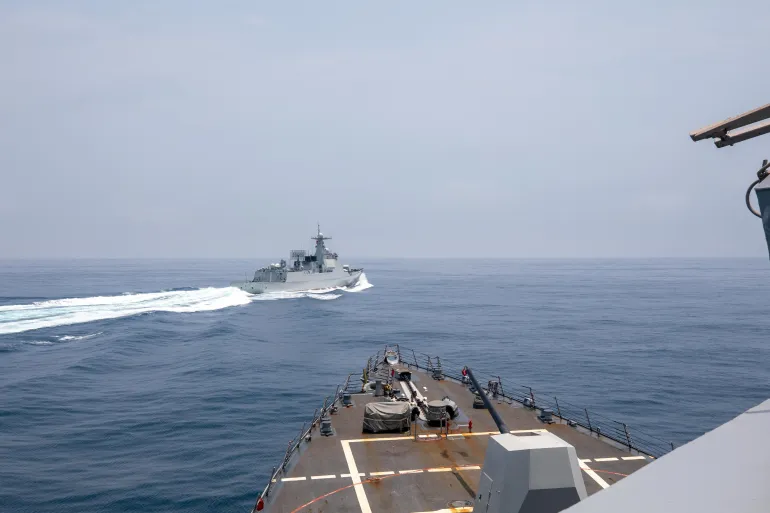 Chinese military monitored US ships crossing Taiwan Strait: Report