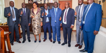Vihiga County Leaders Meet Raila Odinga to Discuss Development Matters