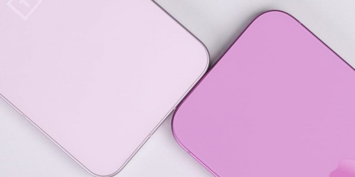 OnePlus 13T Leaks in Stunning Pale Pink Colorway