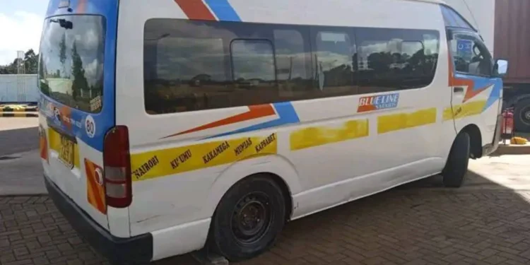 Nairobi to Kakamega Blueline shuttle