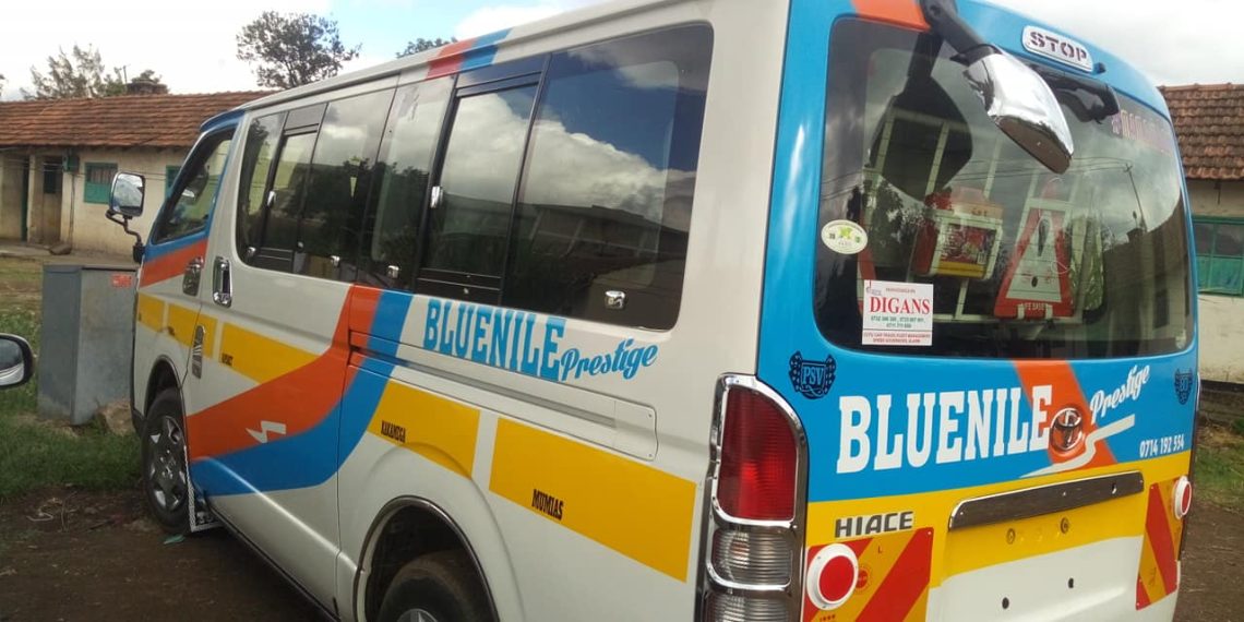 Bluenile Prestige Shuttle Routes and Prices from Nairobi