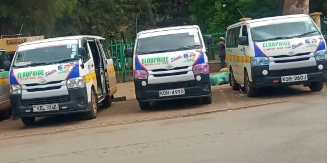 Eldopride Shuttle Routes and Fares in Western Kenya