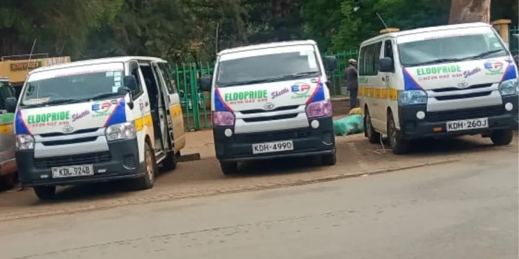 Eldopride Shuttle Routes and Fares in Western Kenya