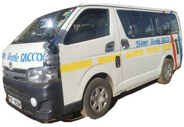 Eldoret Sacco Shuttle Routes and Prices from Nairobi