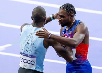 Noah Lyles vs Letsile Tebogo