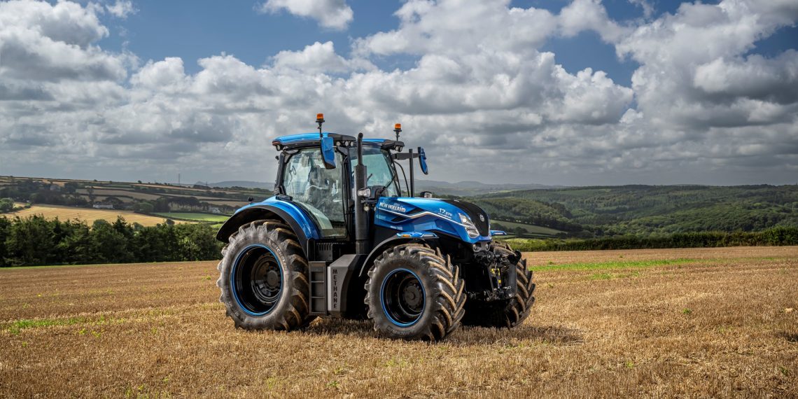 New Holland Agriculture debuts world's first LNG tractor