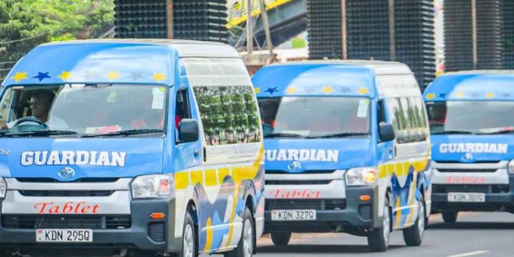 Guardian Angel Shuttle Routes and Fares from Nairobi