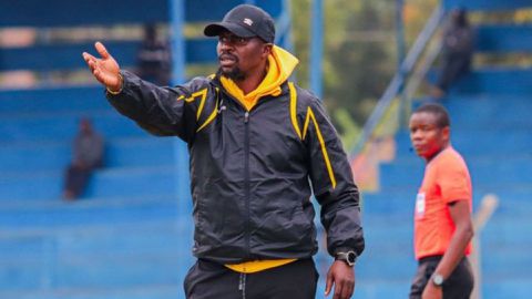 Tusker Coach Vows Comeback After 7-1 Loss