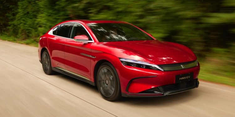 BYD Han EV Ends Run With 475 km Range