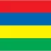 four equal horizontal bands of red (top), blue, yellow, and green; red stands for self-determination and independence, blue for the Indian Ocean, yellow for the new light of independence, golden sunshine, or the bright future, and green for agriculture or the island's lush vegetation note: the flag of Mauritius is the only national flag with four horizontal color bands