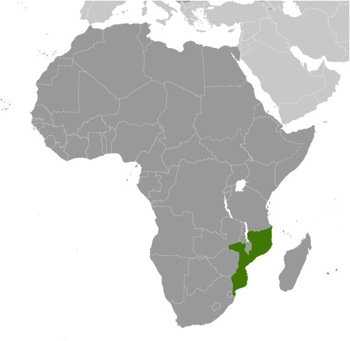 Mozambique map