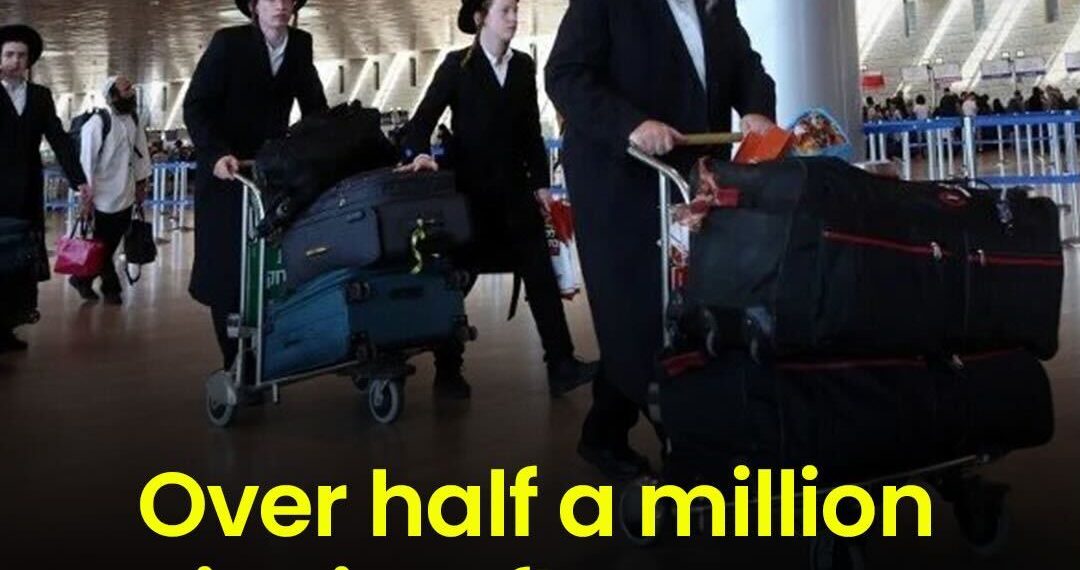 The Quiet Exodus: Over Half a Million Zionists Flee Israel Since October 7