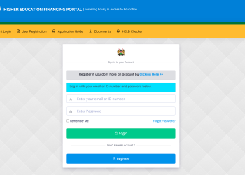 You can access the HELB Student Portal to register and begin your loan application.