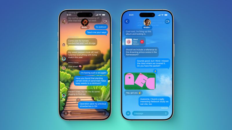 How to Add Custom Backgrounds to Messages in iOS 26
