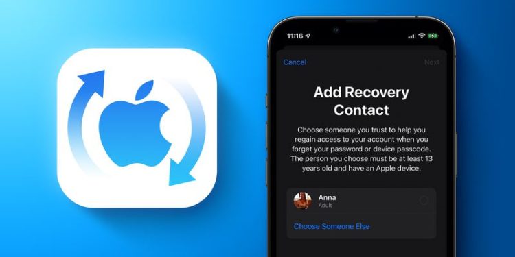 Set Up a Recovery Contact for Your Apple Account