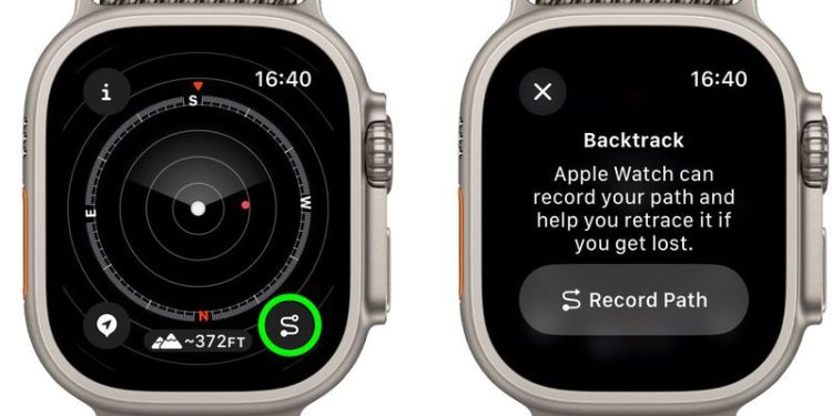 Use Apple Watch Backtrack to Retrace Your Steps