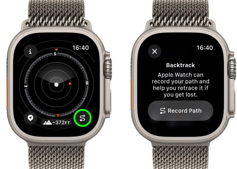 Use Apple Watch Backtrack to Retrace Your Steps