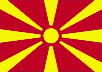 Flag of North Macedonia
