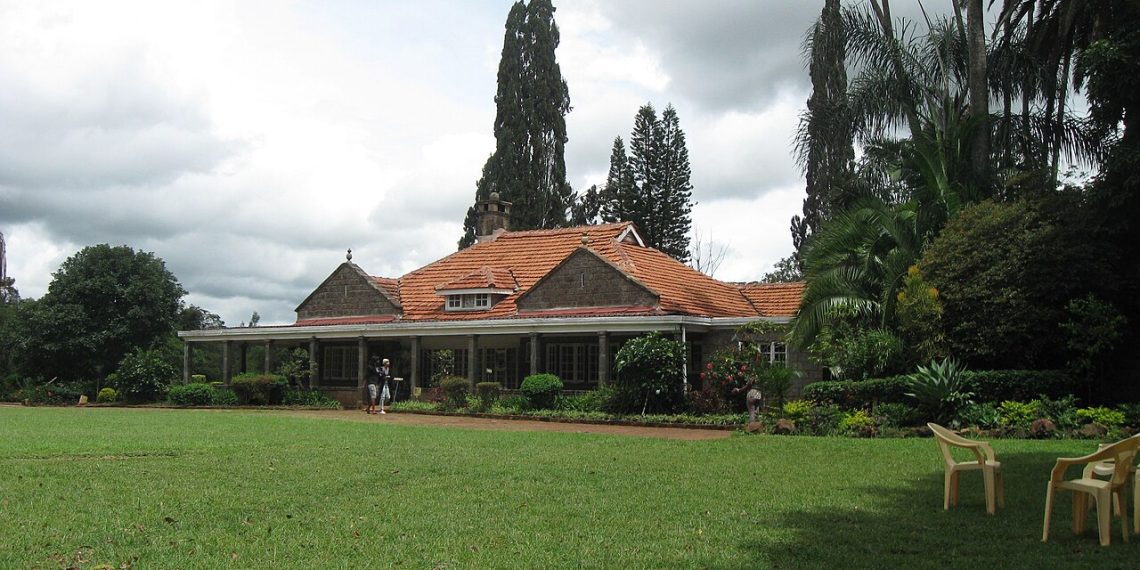Karen Blixen museum, Nairobi, Kenya. The house