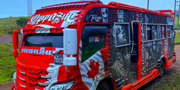 Opposite Matatu: The Canada-Themed Nganya of Nairobi