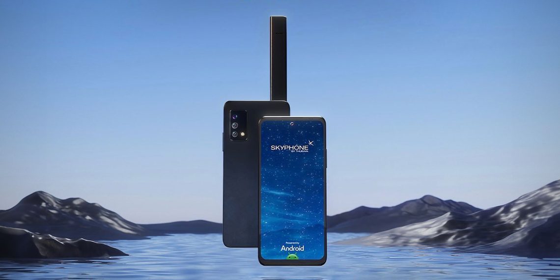 Thuraya One satellite smartphone with AMOLED display and triple camera
