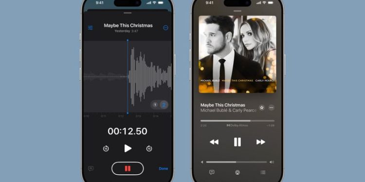 How to Layer Tracks in Voice Memos on iPhone 16 Pro