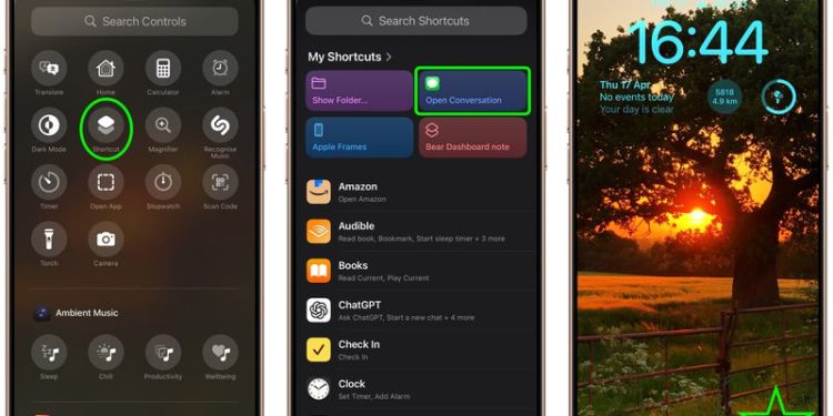 How to Open Favorite Messages Chat From iPhone Lock Screen