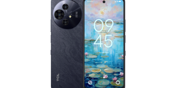 TCL 50 XL NxtPaper 5G smartphone with 6.78-inch NxtPaper display and triple camera