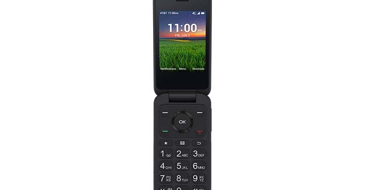 TCL Classic feature phone with keypad and USB-C charging