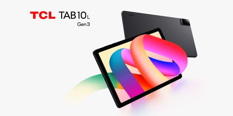TCL Tab 10L Gen 3 Android 14 tablet with 10.1-inch display and LTE