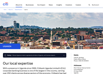 Citibank Uganda: Global Banking Excellence in Kampala