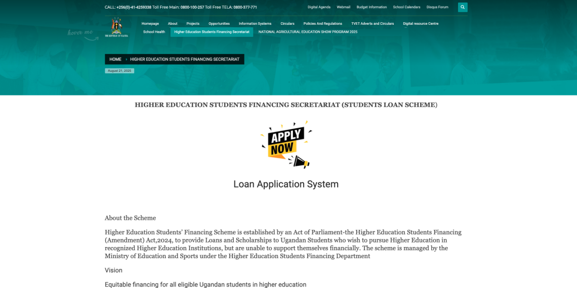 Higher Education Students’ Financing Board (HESFB)