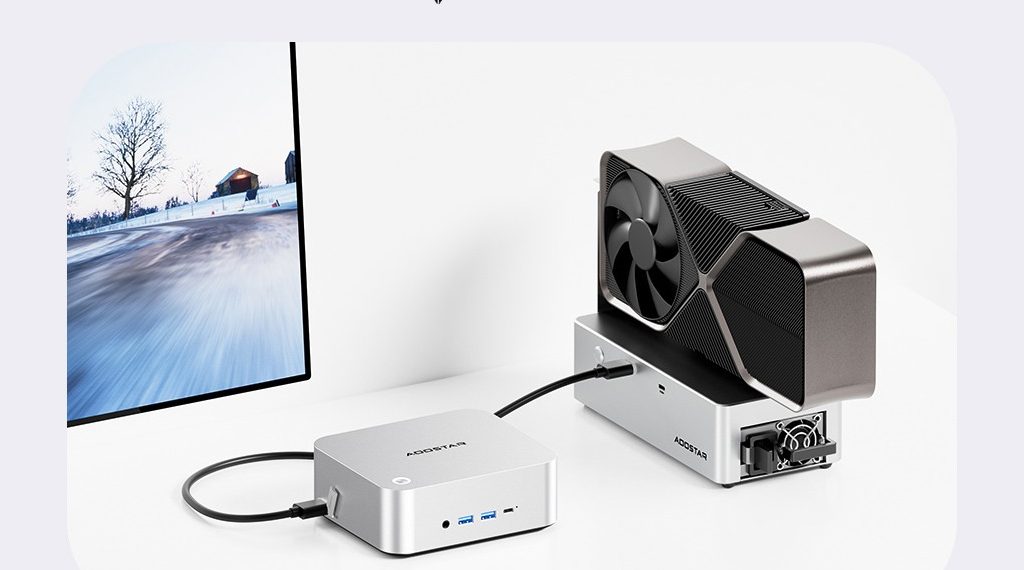 AOOSTAR MACO mini PC with Ryzen 7, USB4 & OCuLink