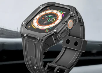 Promate CaseBand | Durable Protection Watch Case with TPU Band