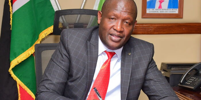 Kericho Governor Erick Mutai Impeached for Second Time