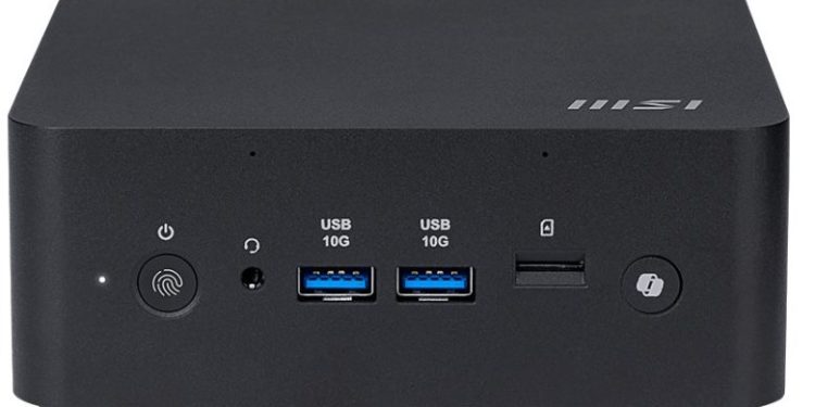 MSI Cubi NUC AI+ 2MG Mini PC with Intel Lunar Lake