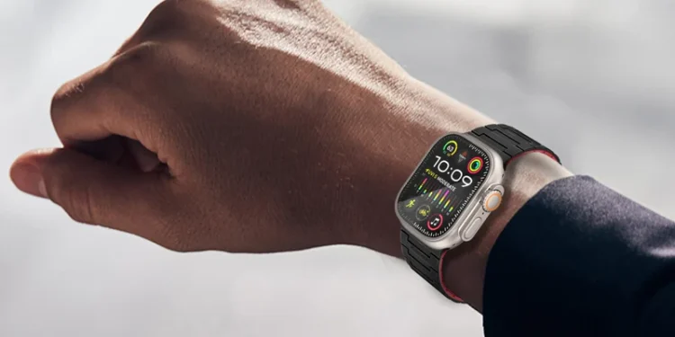 Promate MagBand-MS | Premium Magnetic Silicone Apple Watch Band