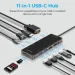 Promate PrimeHub-Pro Ultra-Fast Multiport USB-C Hub with 100W Power Delivery
