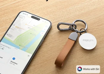 Promate ProTag-1 Ultra-compact Smart Precision Tracking Wireless Tag for Apple Find My App
