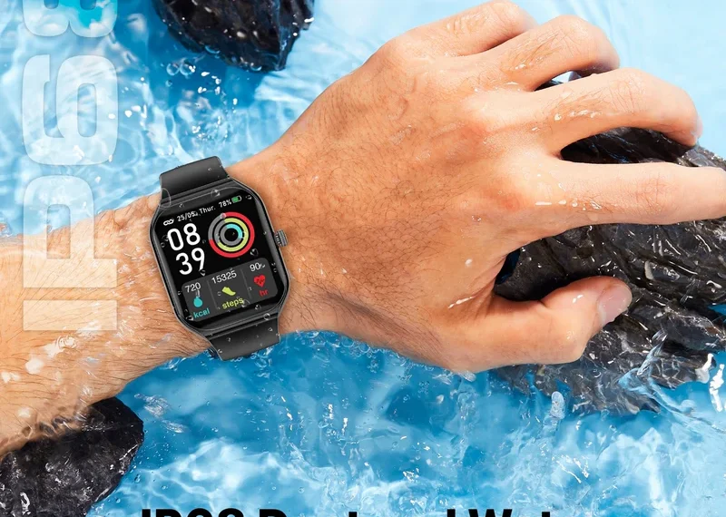 Promate ProWatch-AM19 | 1.96″ Fitness Tracker Smartwatch with BT Calling