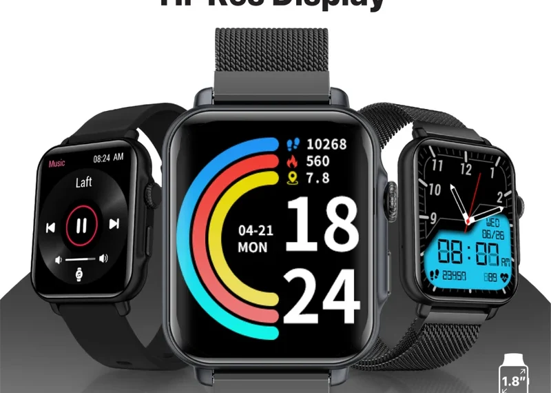 Promate ProWatch-B18 | SuperFit™ Smartwatch with Handsfree Support