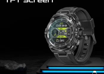Promate XWatch-R19 | 1.53″ Round Fitness Tracker Smartwatch