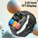 Promate XWatch-TF2 | 2.0″ ActivLife™ Smartwatch with BT Calling