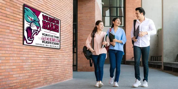 4 Ways to Go Digital with On-Campus Signage