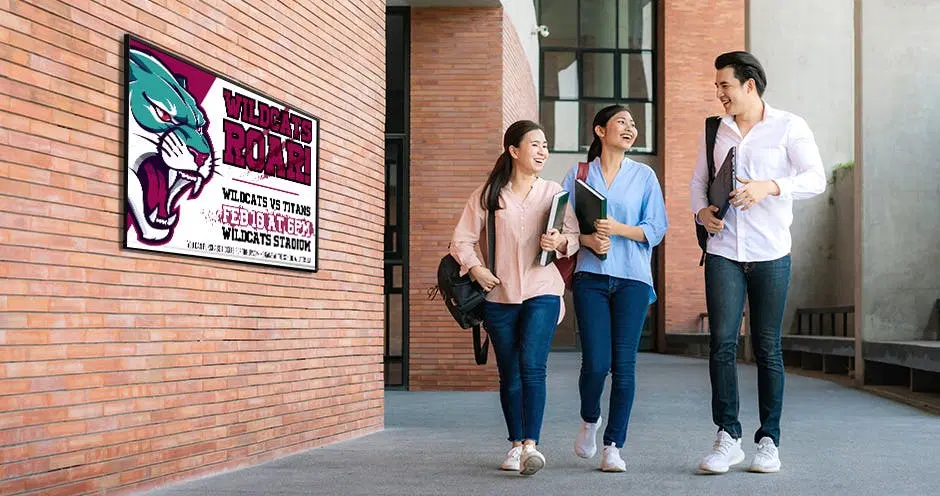 4 Ways to Go Digital with On-Campus Signage