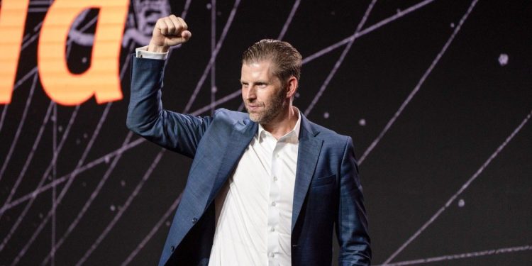 Eric Trump Becomes A Billionaire In 2025