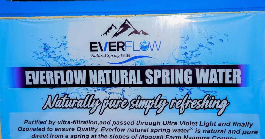 Everflow Natural Spring Water – Naturally Pure, Simply Refreshing