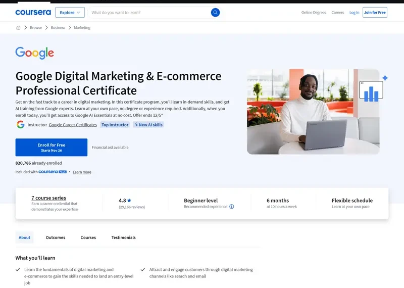 5+ Best FREE Digital Marketing Courses With Certificate