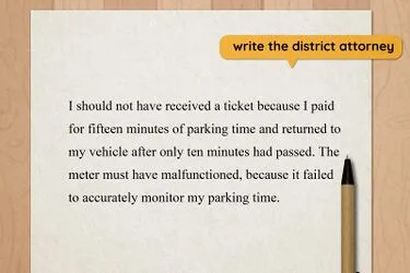 How to Write a Letter Pleading Not Guilty